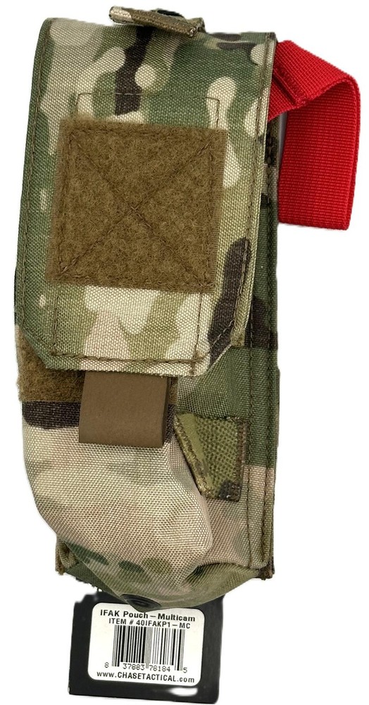 Chase Tactical IFAK Pouch Multicam MOLLE Medical Kit 40IFAKP1-MC USA