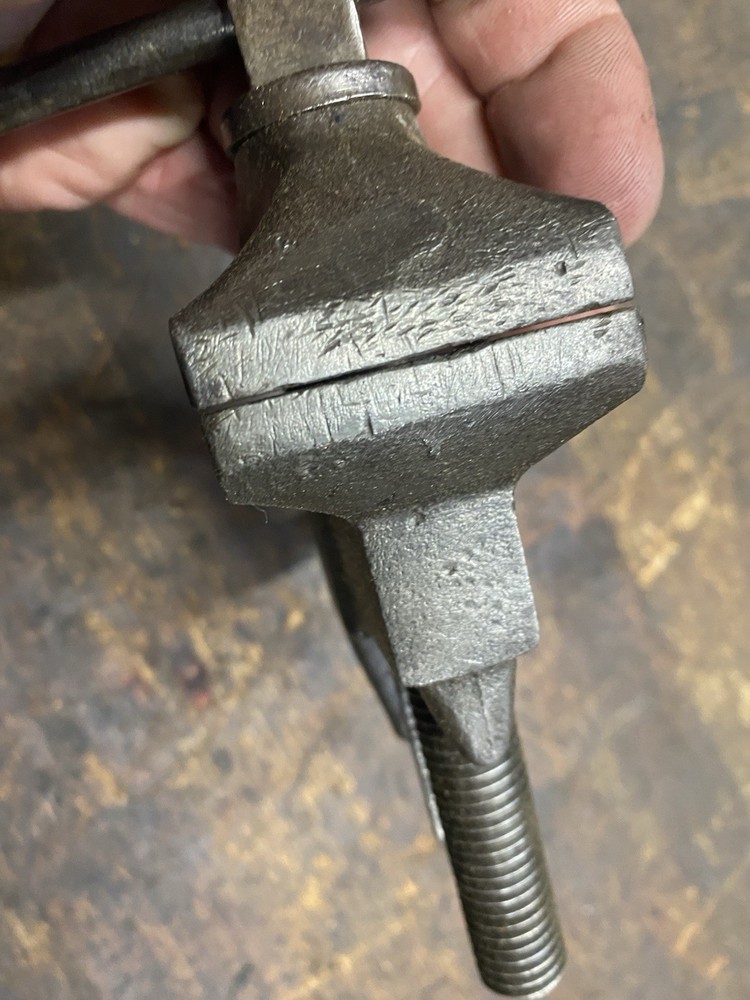Vintage Clamp On Bench Vise