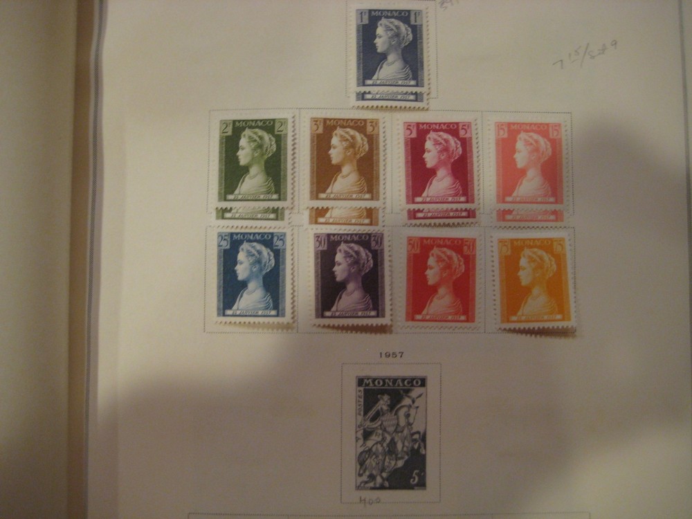 Monaco Collection on Pages - WDWPhilatelic (C7G) 2/26