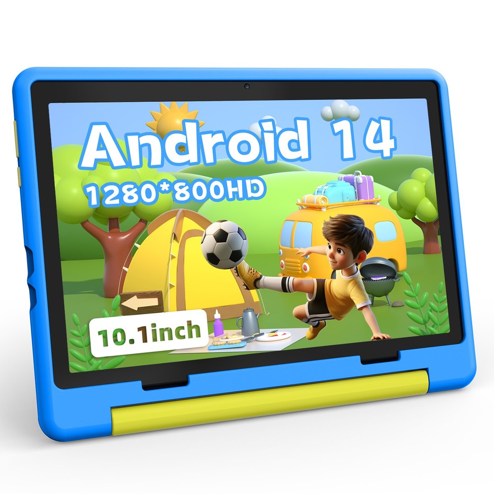 10.1 inch Tablet Android 14 8GB RAM 64GB ROM  1280*800 IPS HD Octa Core for Kid