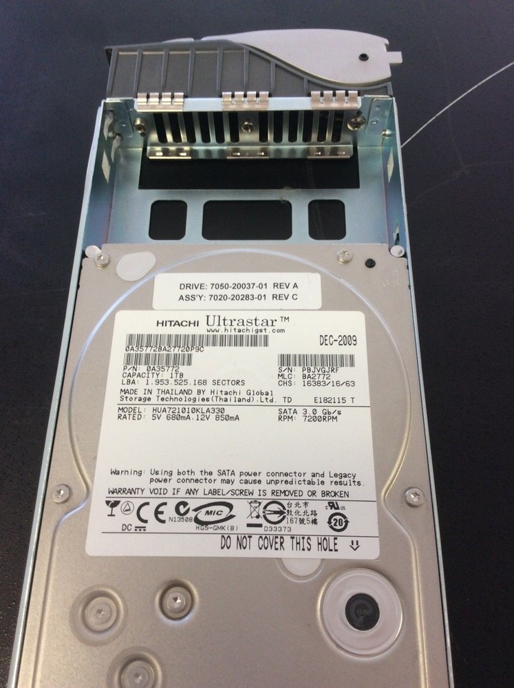 Avid Unity Spare 1 TB Drive for Unity XT Chassis or Media Engine Chassis