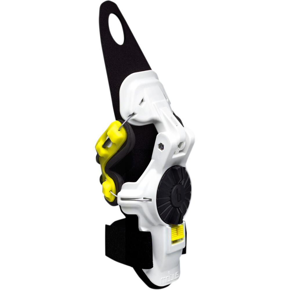 MOBIUS Motocross Offroad X8 Wrist Brace (White/Acid Yellow) Small/Medium