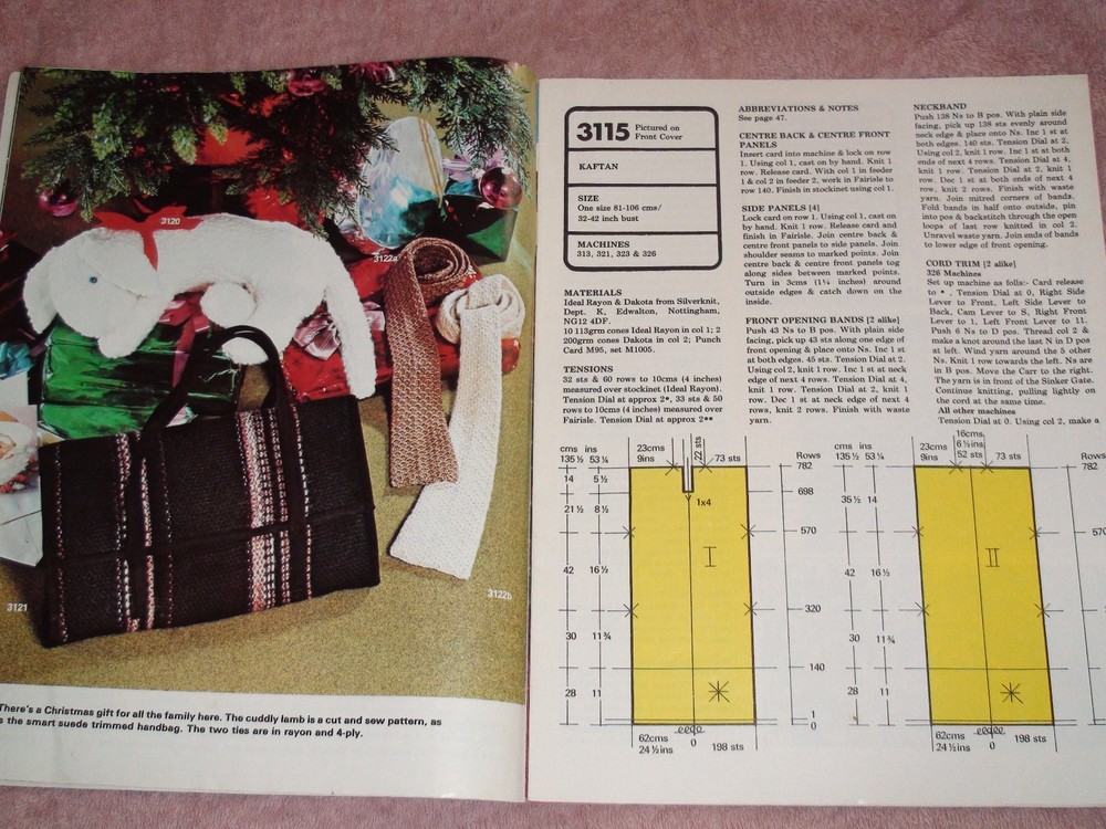 KNITTING MACHINE MAGAZINE MODERN KNITTING DECEMBER 1977