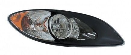 International Prostar Headlight Set - (2008+ or Newer) BLACK
