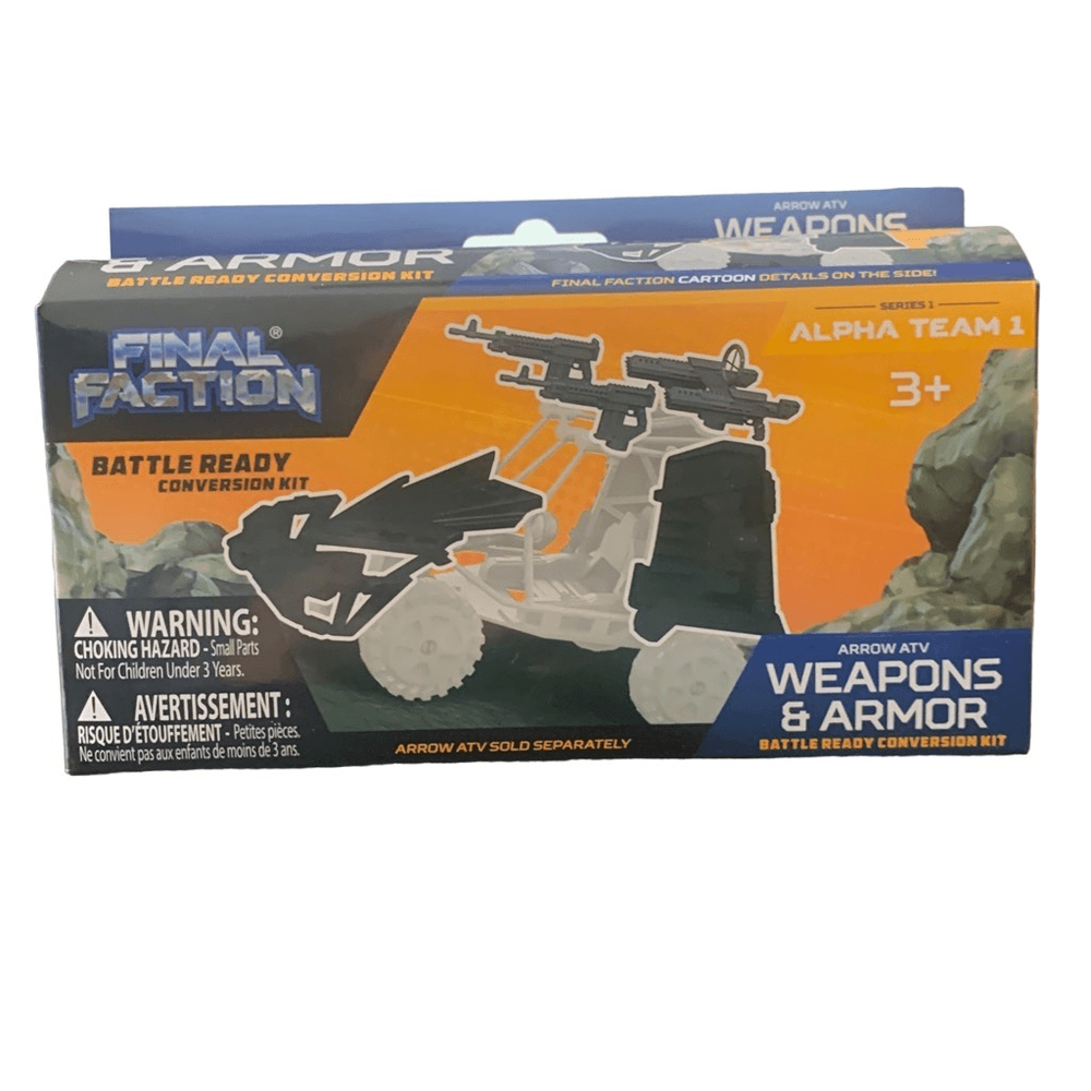 Final Faction Alpha Team 1 Arrow ATV Weapons & Armor Conversion Kit