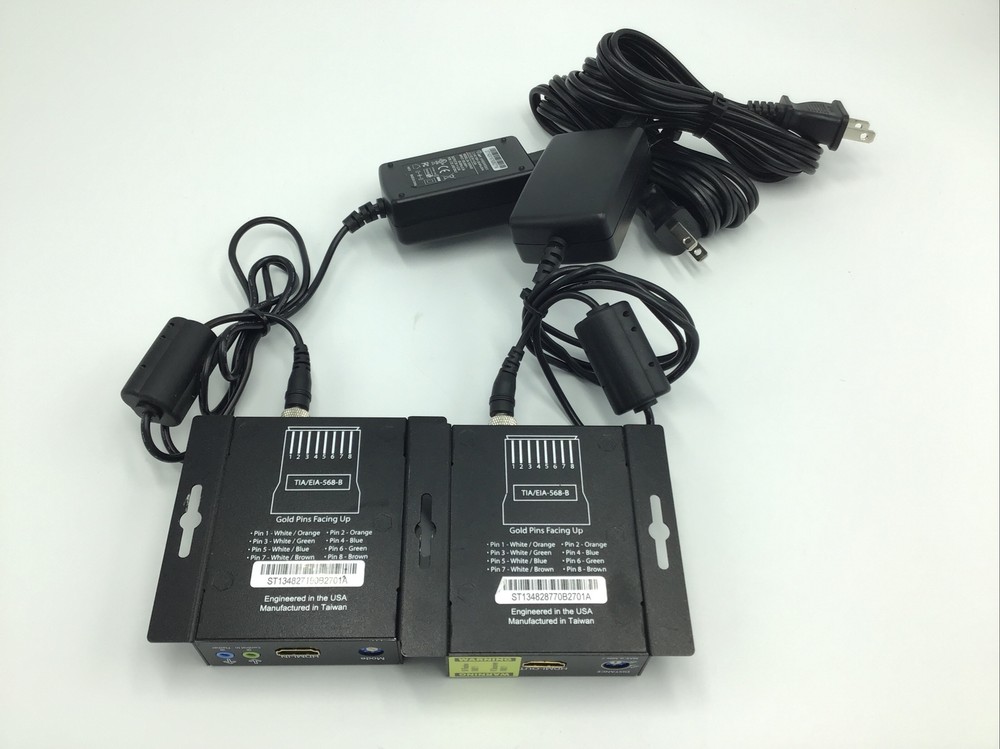 Binary B-320-1CAT-HDIR HDMI Balun Transmitter & Receiver Kit i779