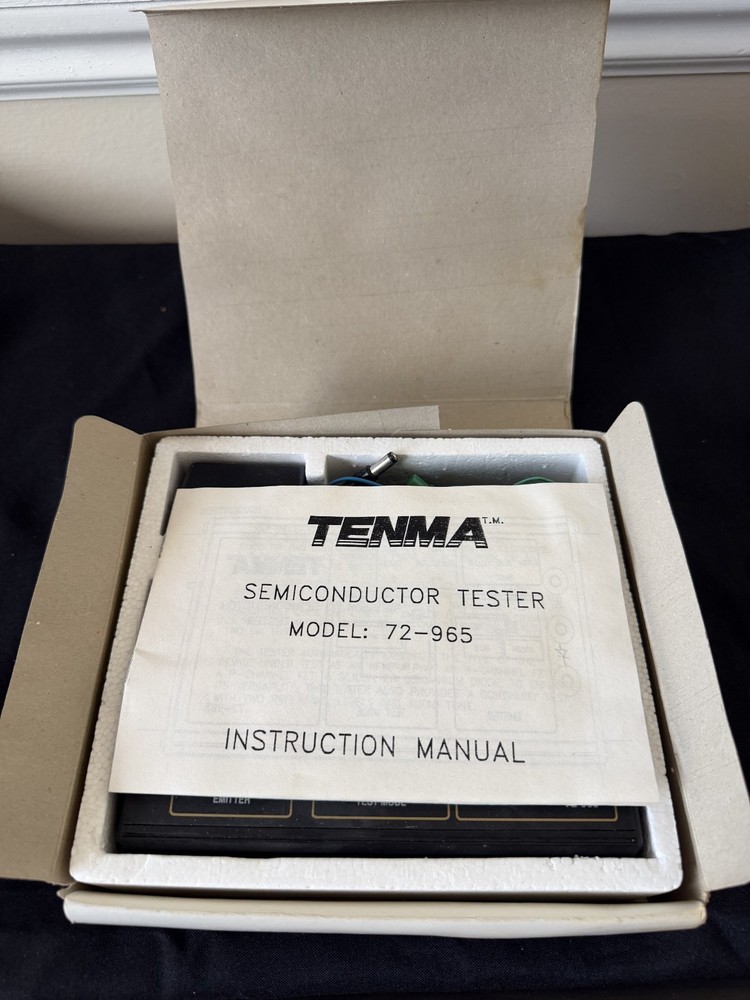 Tenma Model 72-965 Semiconductor Tester
