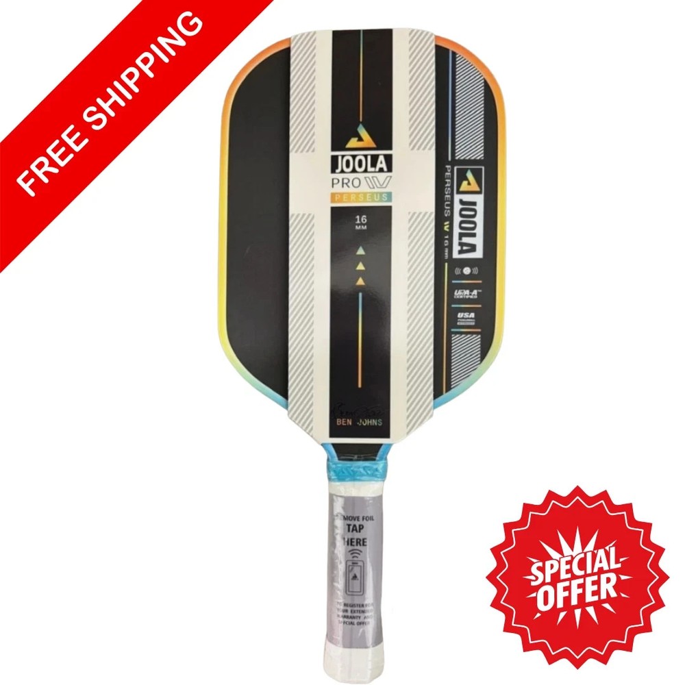 JOOLA Pickleball Paddle Perseus Pro IV 16mm – Summer Daze Limited Edition