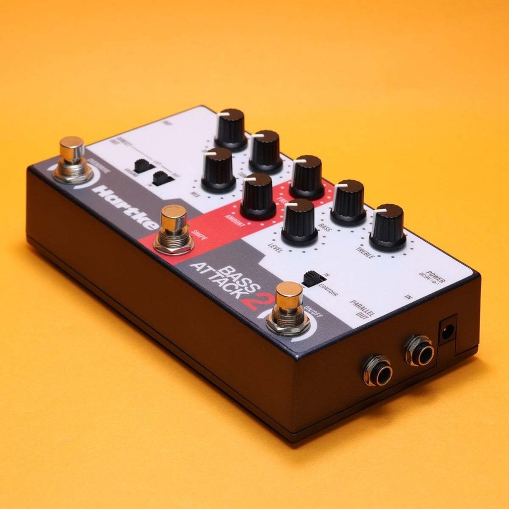 Hartke Bass Attack 2 Bass EQ Overdrive DI Pedal Shape EQ Used