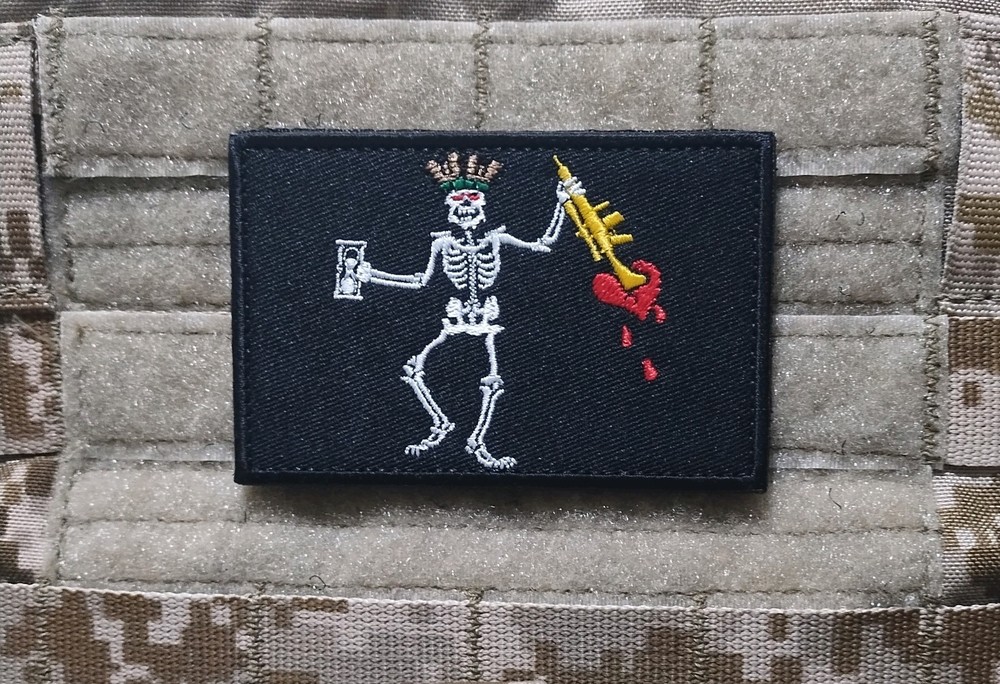 NSWDG "TU-417" Recce Jolly Roger Sniper 2- Patch Set.