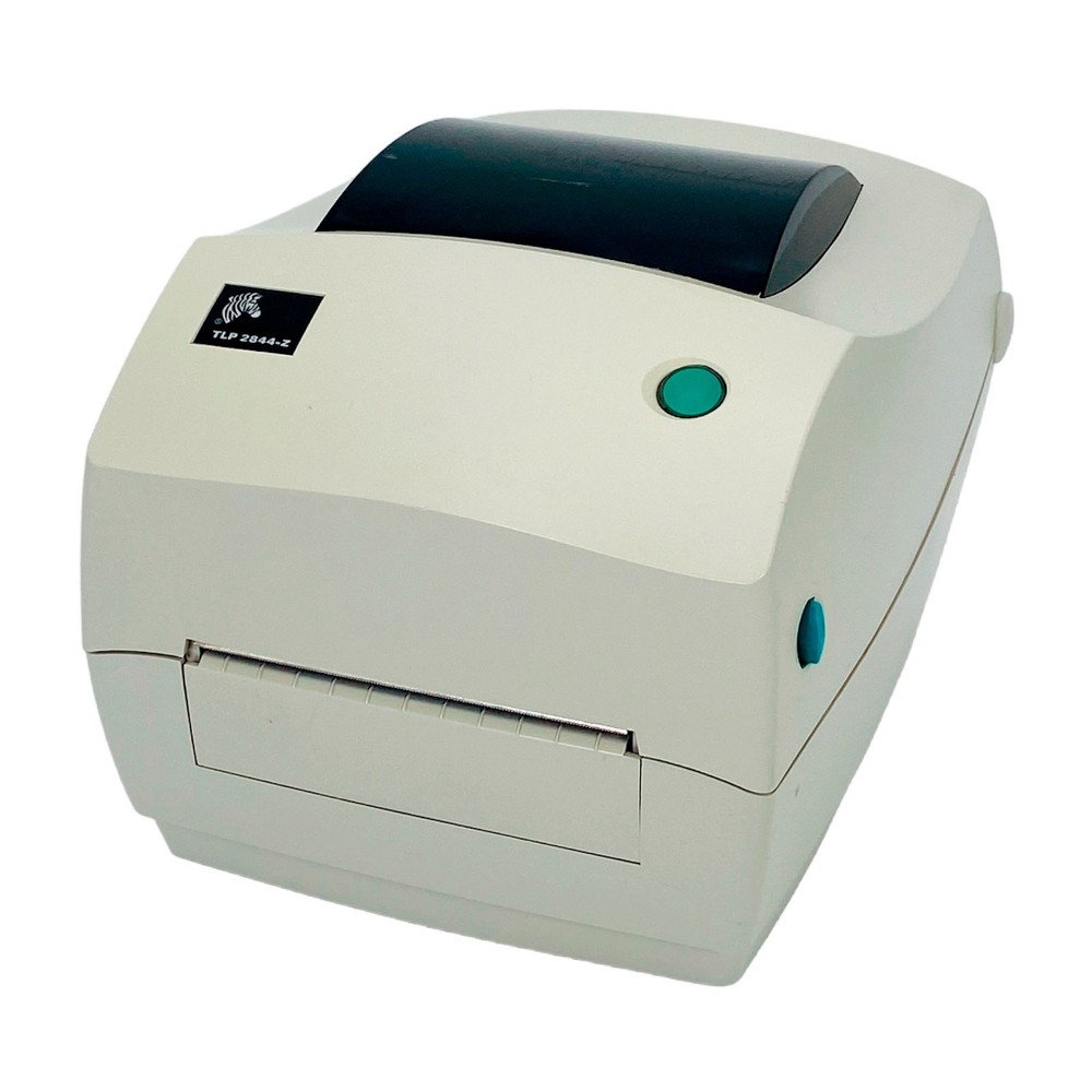 TESTED Zebra TLP 2844-Z Thermal Transfer Barcode Label Printer USB Serial LAN