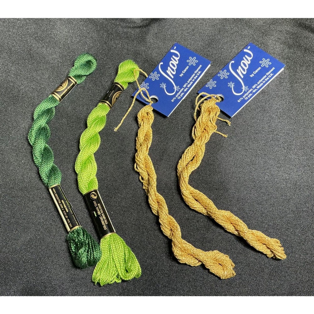 Needlepoint Canvas Christmas Stocking Ornament “T” & Threads 18 mesh