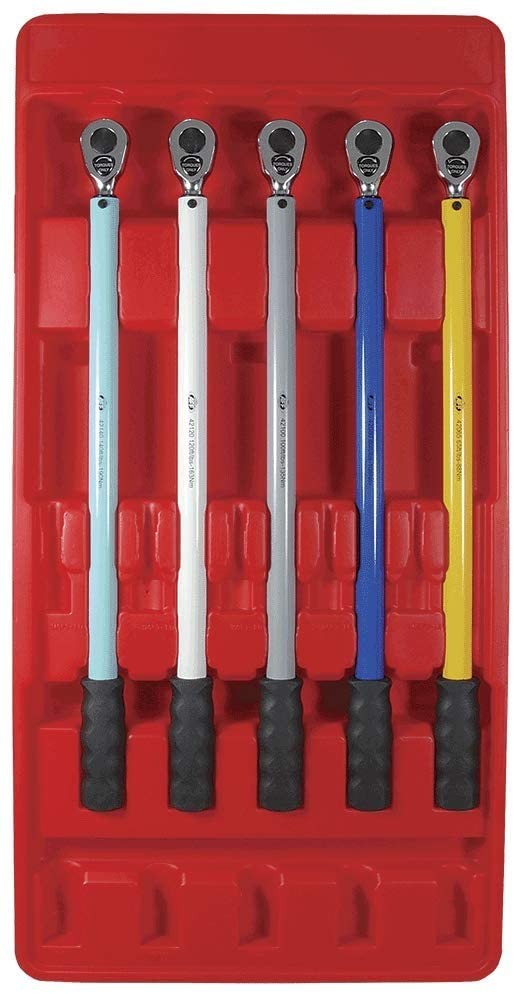 American Forge&Foundry 5pc Preset Torque Chrome Vanadium Steel Wrench Set 42005