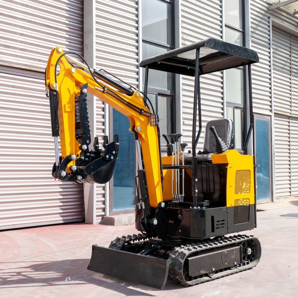 NJ/GA Pick up Mini excavator 13.5hp Crawler Digger EPA B&S Gas Engine Free Thumb