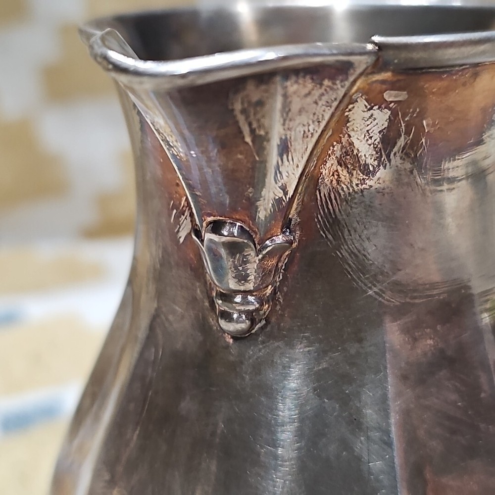 Chippendale Set International Silver Co Coffee Teapot Pitcher Sugar Creamer