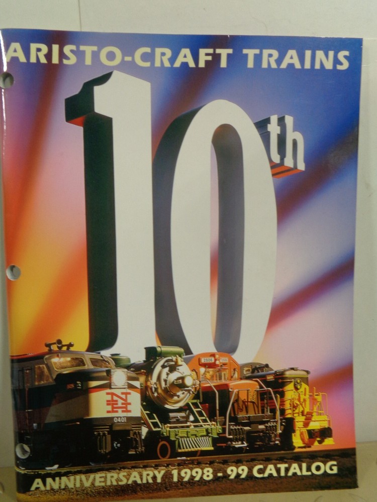 1998-99 ARISTO-CRAFT 84 PAGE G Gauge Catalog Model Railroading
