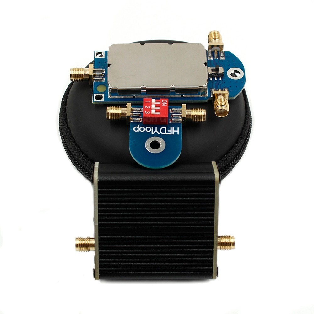 Compact HFDY Active Small Magnetic Loop Antenna For HF Short Wave AM FM VHF UHF