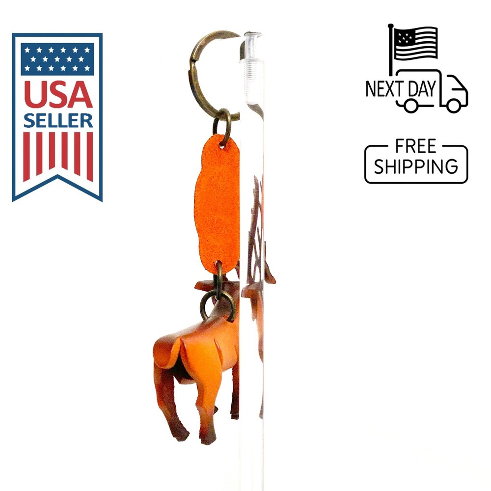 Elk Handmade Leather Keyring