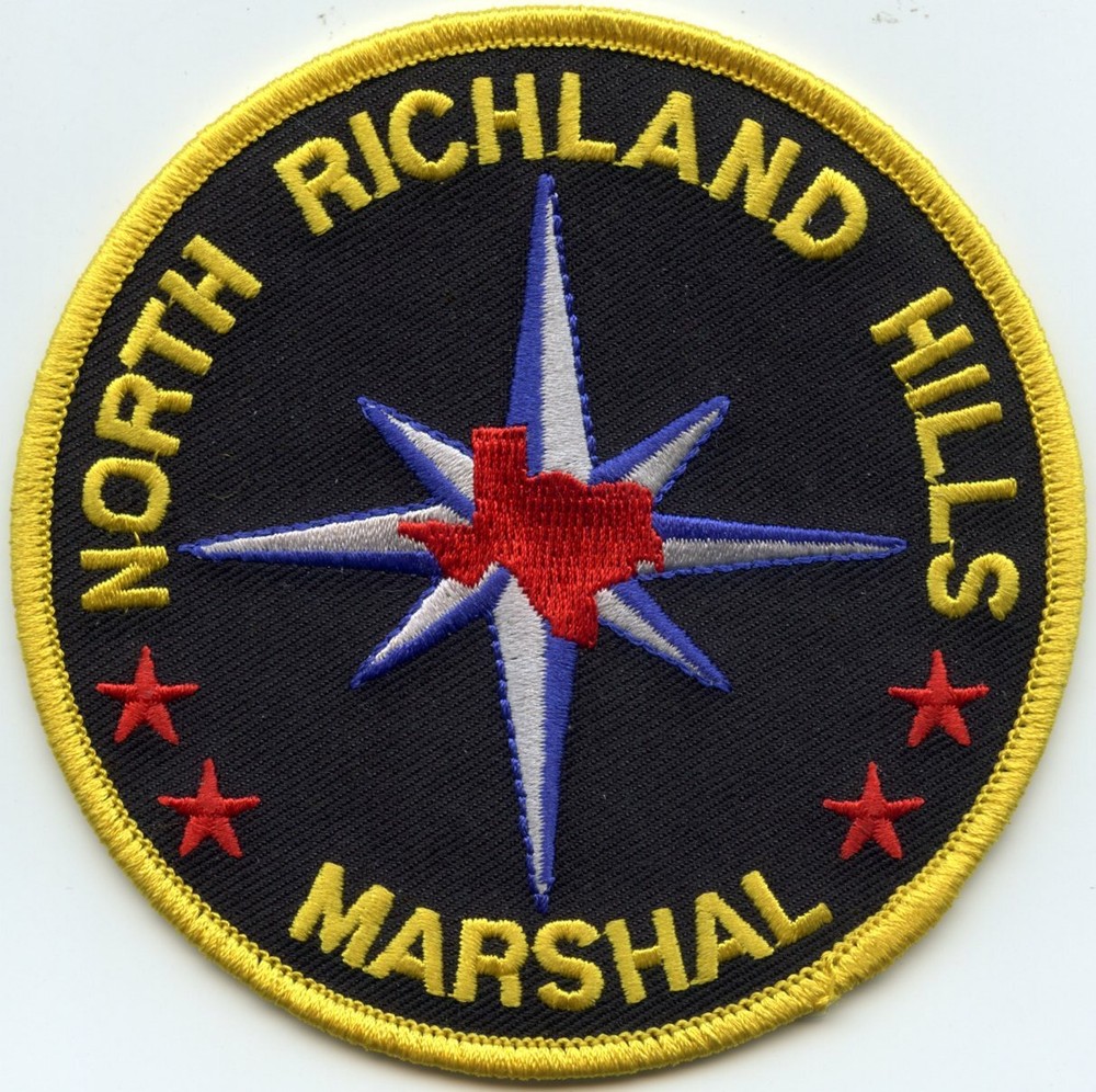 NORTH RICHLAND HILLS TEXAS TX MARSHAL sheriff police PATCH