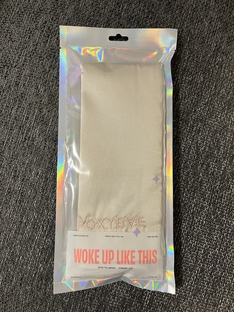 Foxybae Woke Up Like This Satin Pillowcase Standard Size