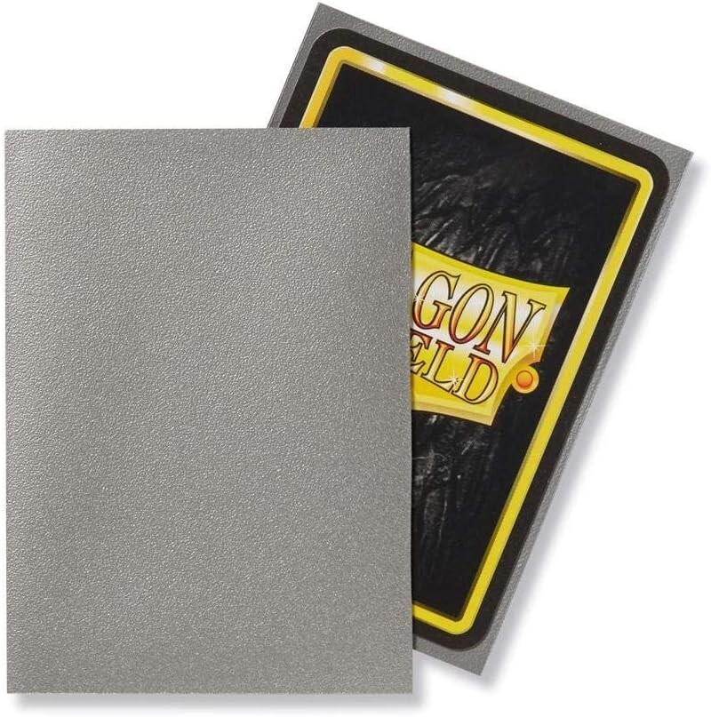 Dragon Shield Matte Silver Sleeves : Standard Size (100)