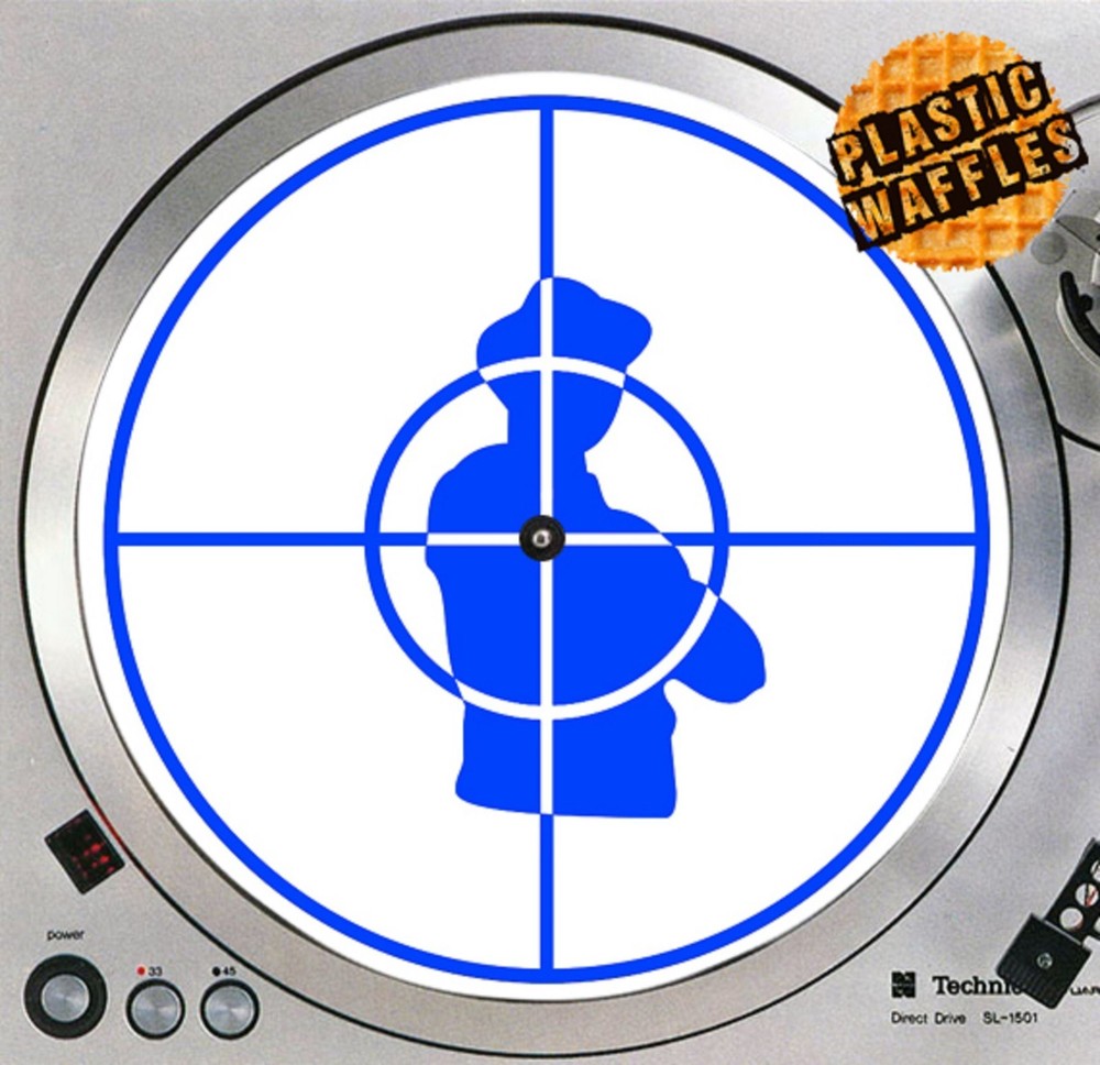 Public Enemy Blue Slipmat Turntable 12" LP Record Player DJ Audiophile