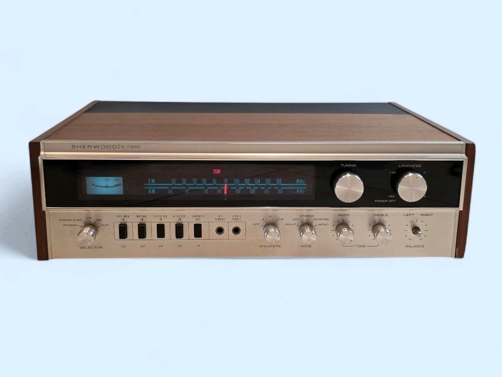 Vintage Sherwood S-7300 Receiver - Serviced
