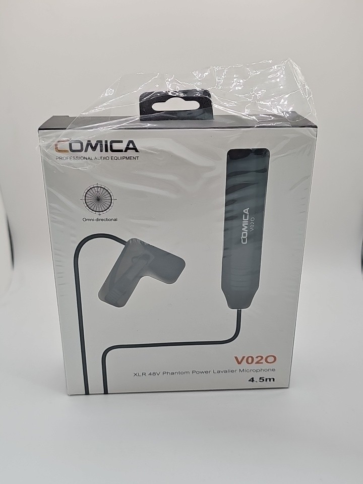 Comica V02O XLR 48V Phantom PowerbLavalier Microphone