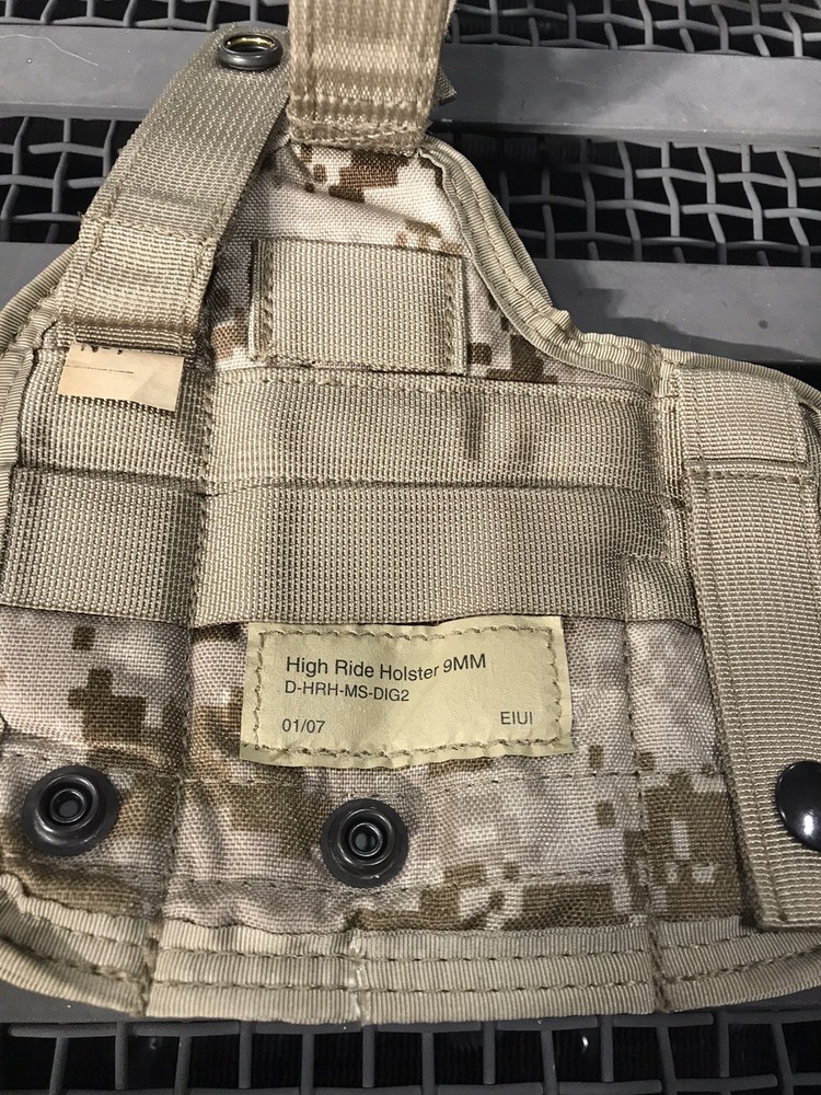 Eagle Industries High-ride holster, AOR1, DEVGRU