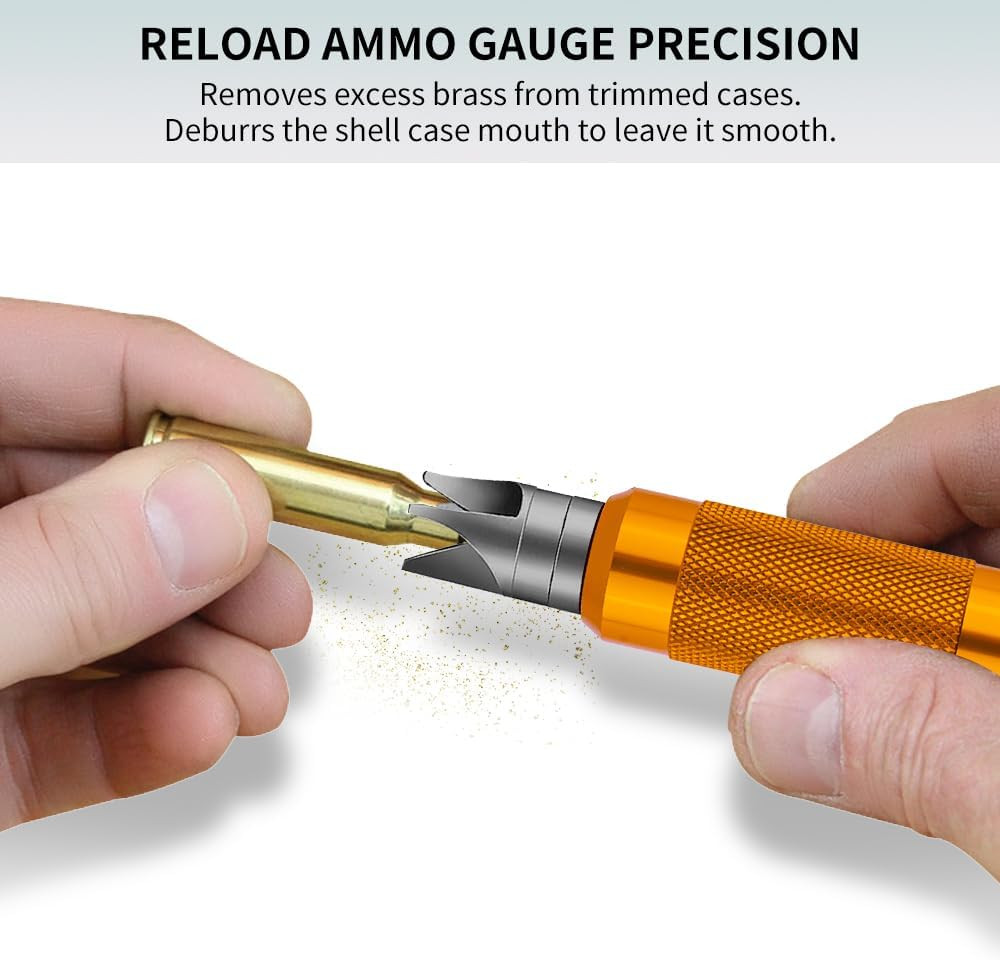 Case Prep Multi-Tool for Case Trimmer, Crafting Case Pocket Cleaner, Reamer and