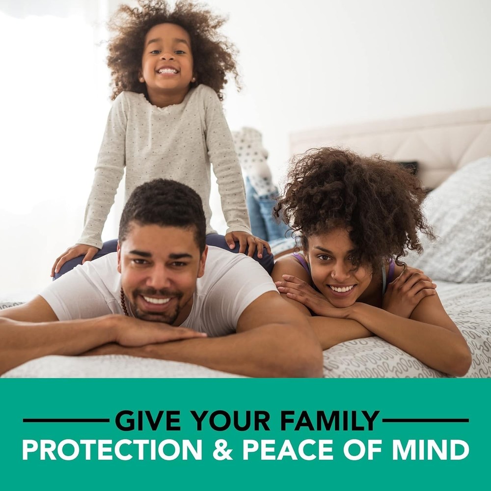 Clip-On Toothbrush Protector with Peppermint Essential Oils, Keeps Toothbrush