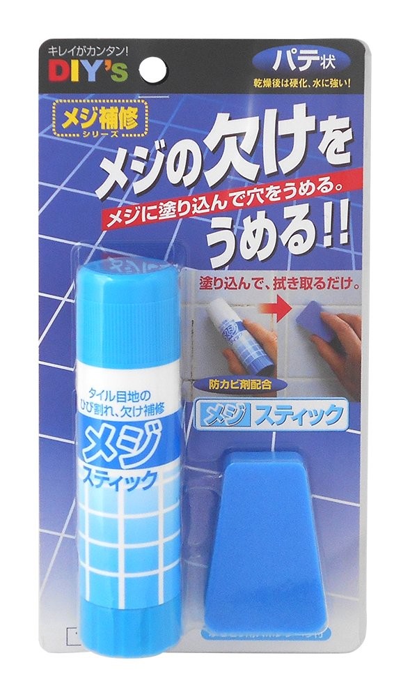 Kenchiku no Tomo Maji Stick Putty Stick Grout Repair Tool MS-01 Blue