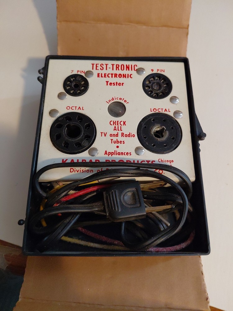Vintage testronic tester