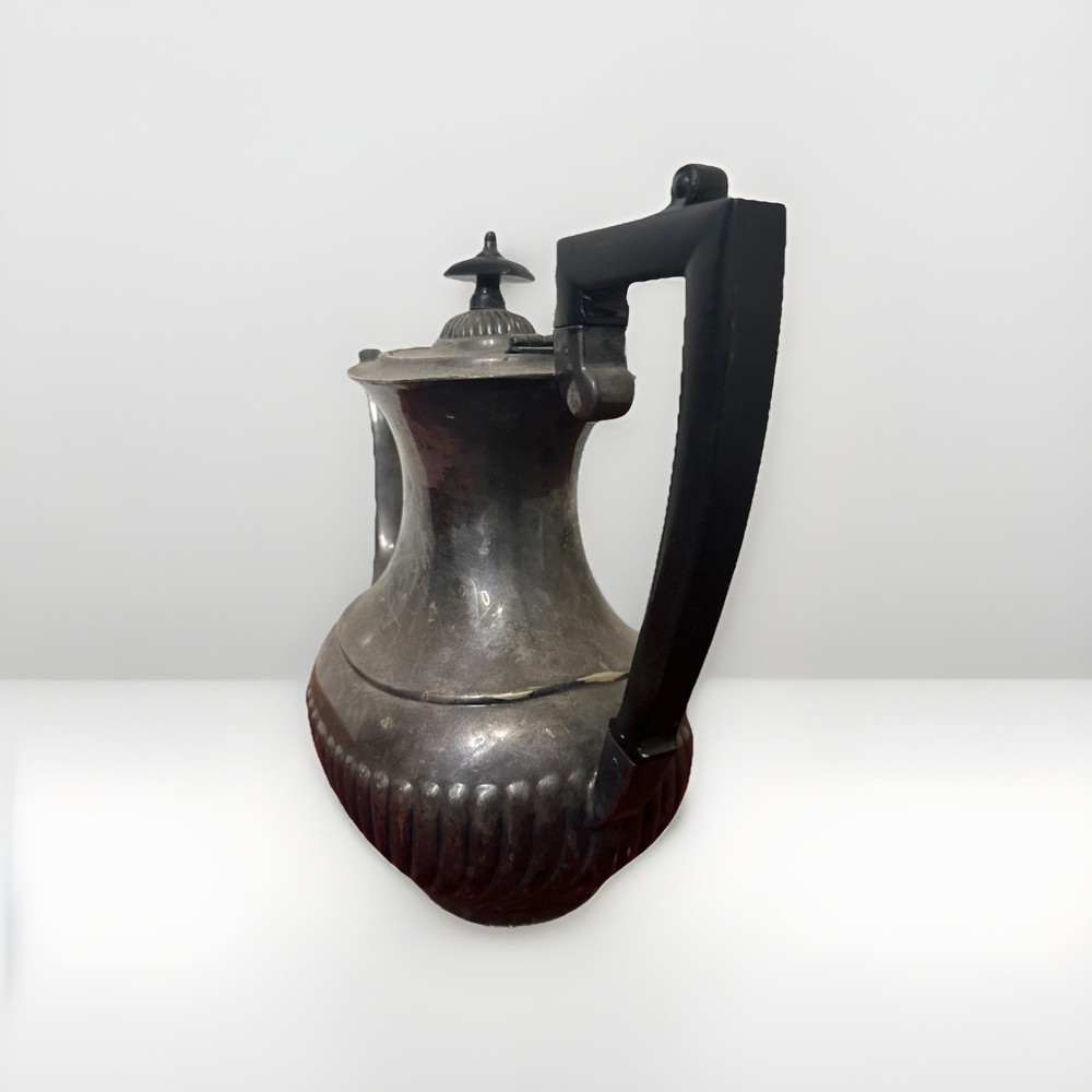 Vintage Sheffield Silver Plate Coffee Pot Teapot EPNS England Art Deco