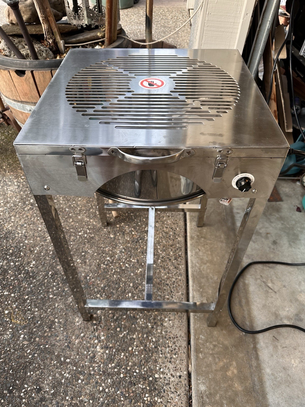 Double Stainless Steel Blades Pro 18" Electric Hydroponic Trimmer Trim Leaf Bud