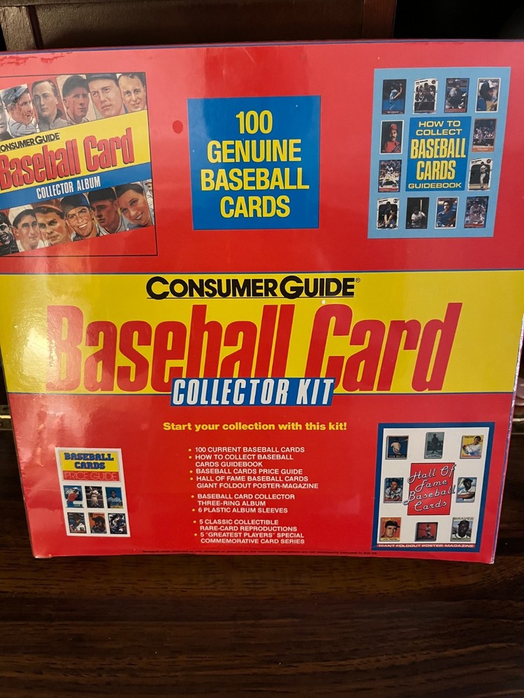Consumer Guide Baseball Card Collector Kit ~