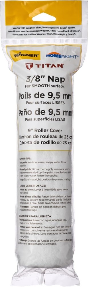 Spraytech 9" x 3/8" Roller Cover - Smooth Surface Perfection for Smart Rollers