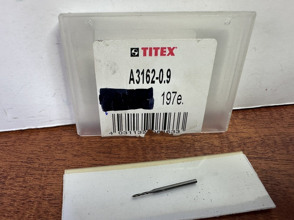 TITEX A3162-0.9 Carbide Drill 0.9 197e