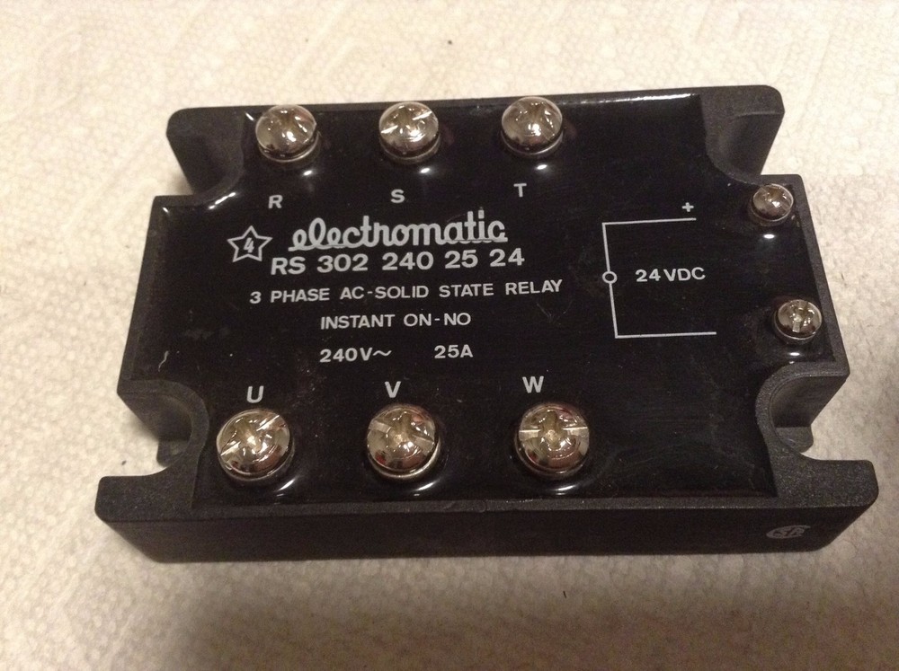 Electromatic RS3022402524 3 Phase AC Solid State Relay