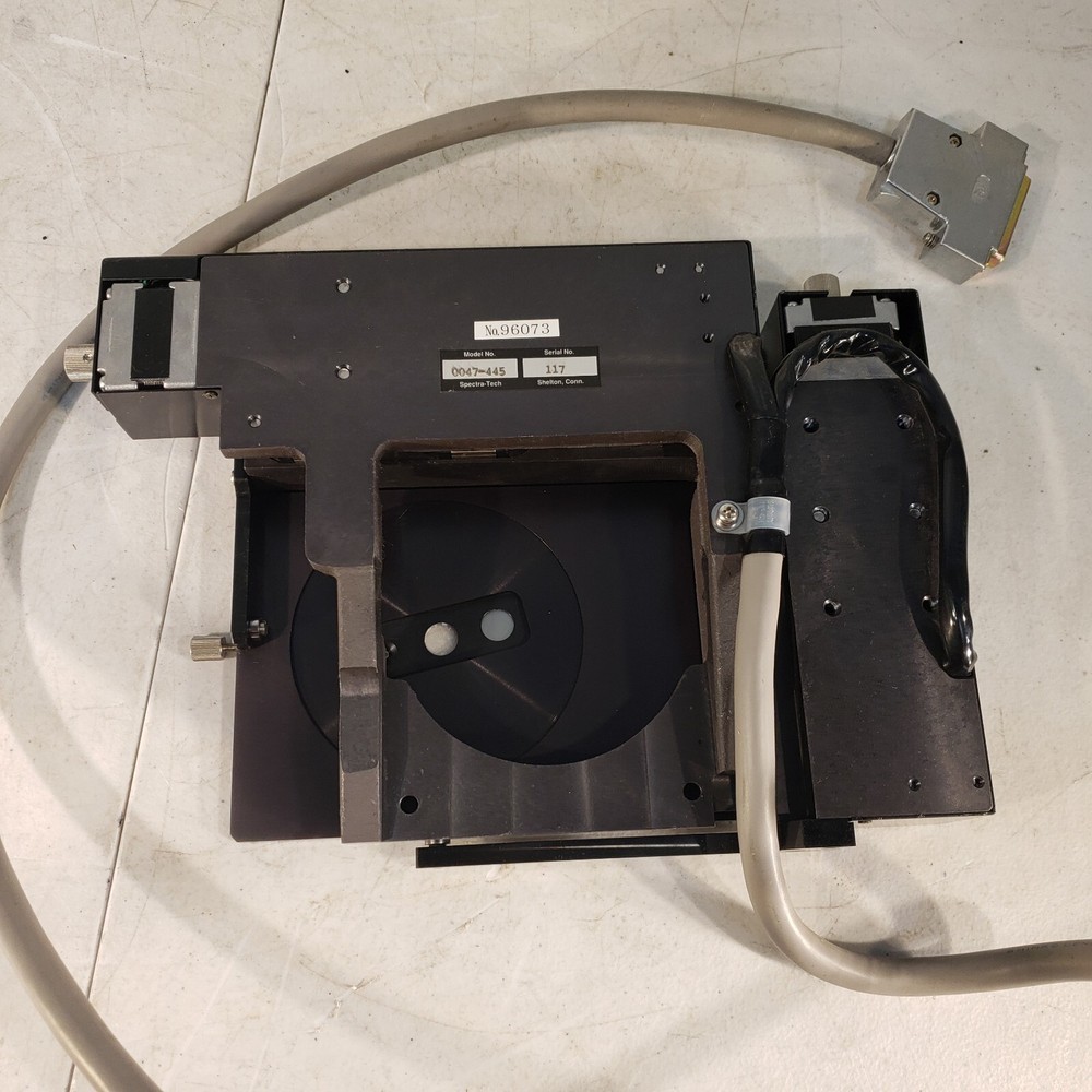 Spectra-Tech 0047-445 Microscope Stage w/ Motorized And Manual X-Y Translation