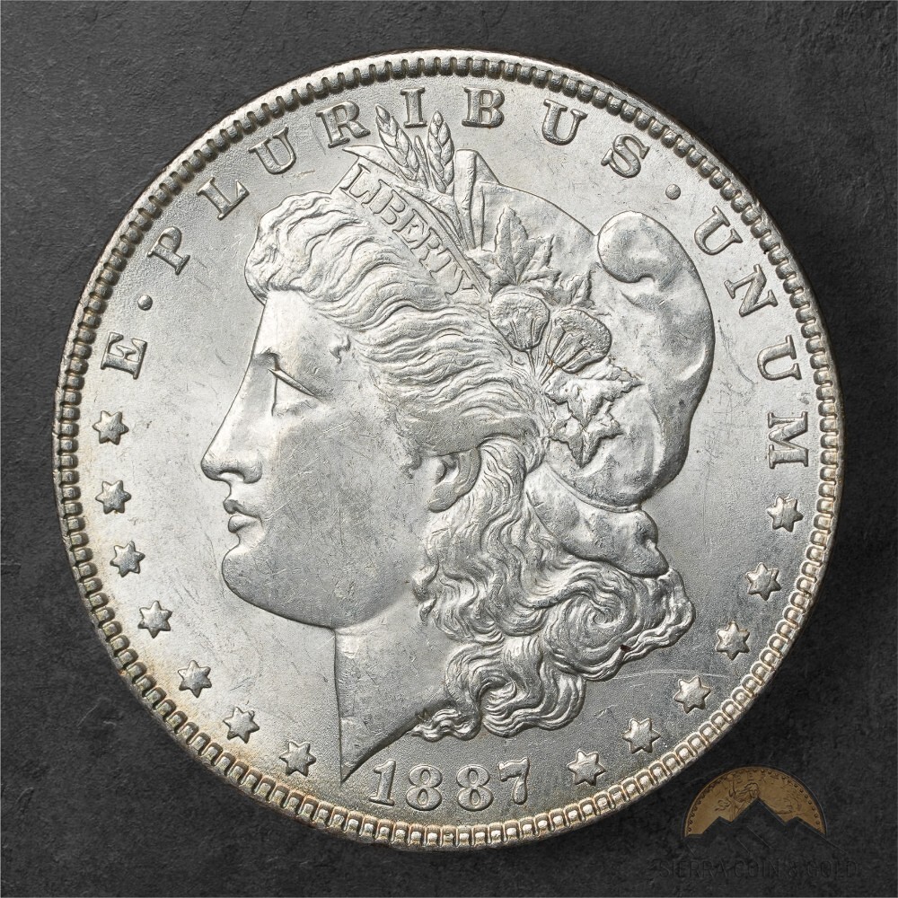 1887 Morgan Silver Dollar $1 - Philadelphia