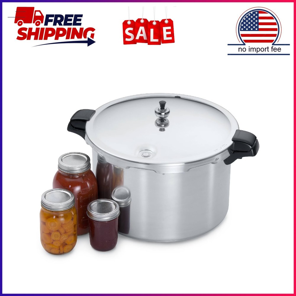 Presto 16 Quart Pressure Canner, Multi-Use Pressure Cooker and Water Bath Canner