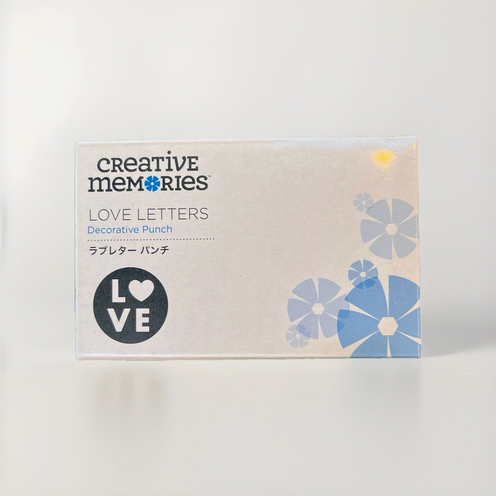 Creative Memories Love Letters Decorative Punch New In Box
