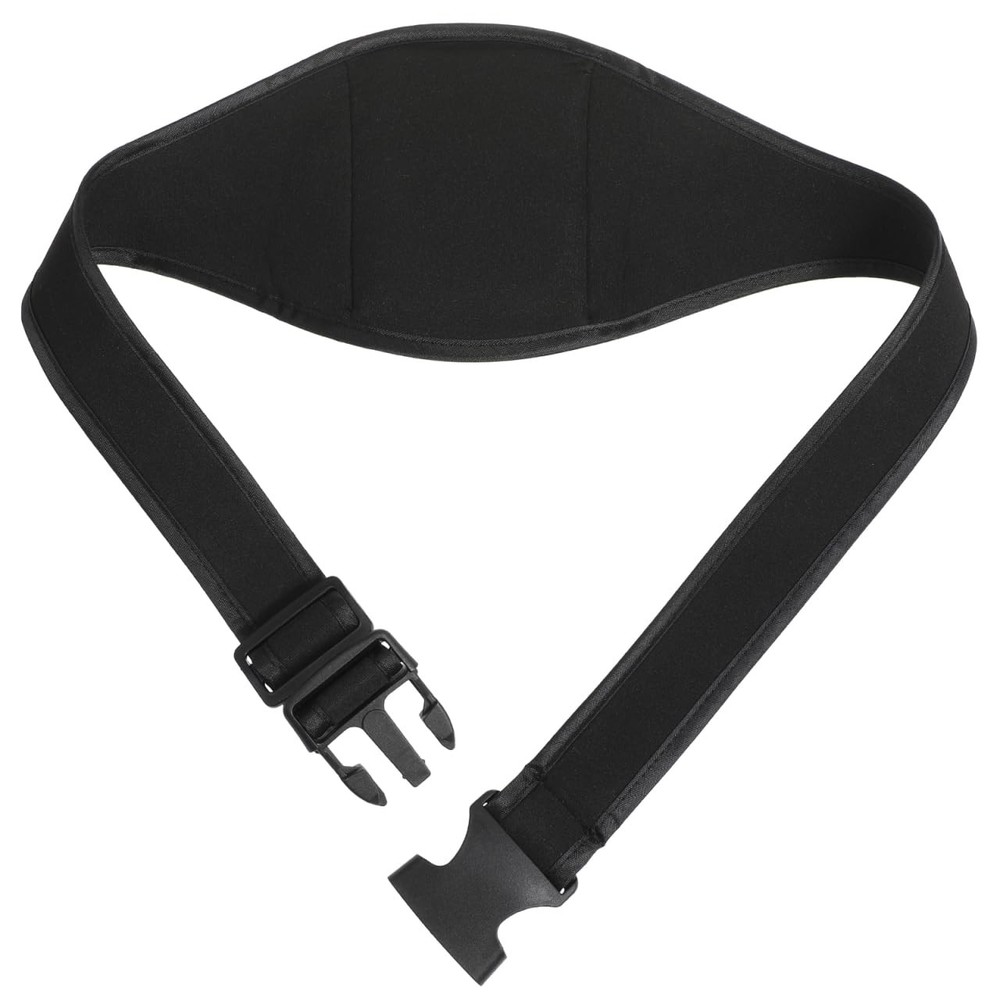 Professional-Grade Adjustable Mic Belt Instructor Microphone Holder Sweat-Abs...