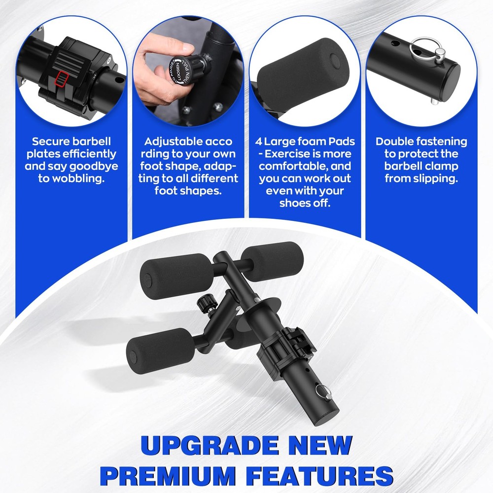 Adjustable Tib Bar, Tibialis Trainer, Tibia Dorsi Calf Raise Machine, Knees O...