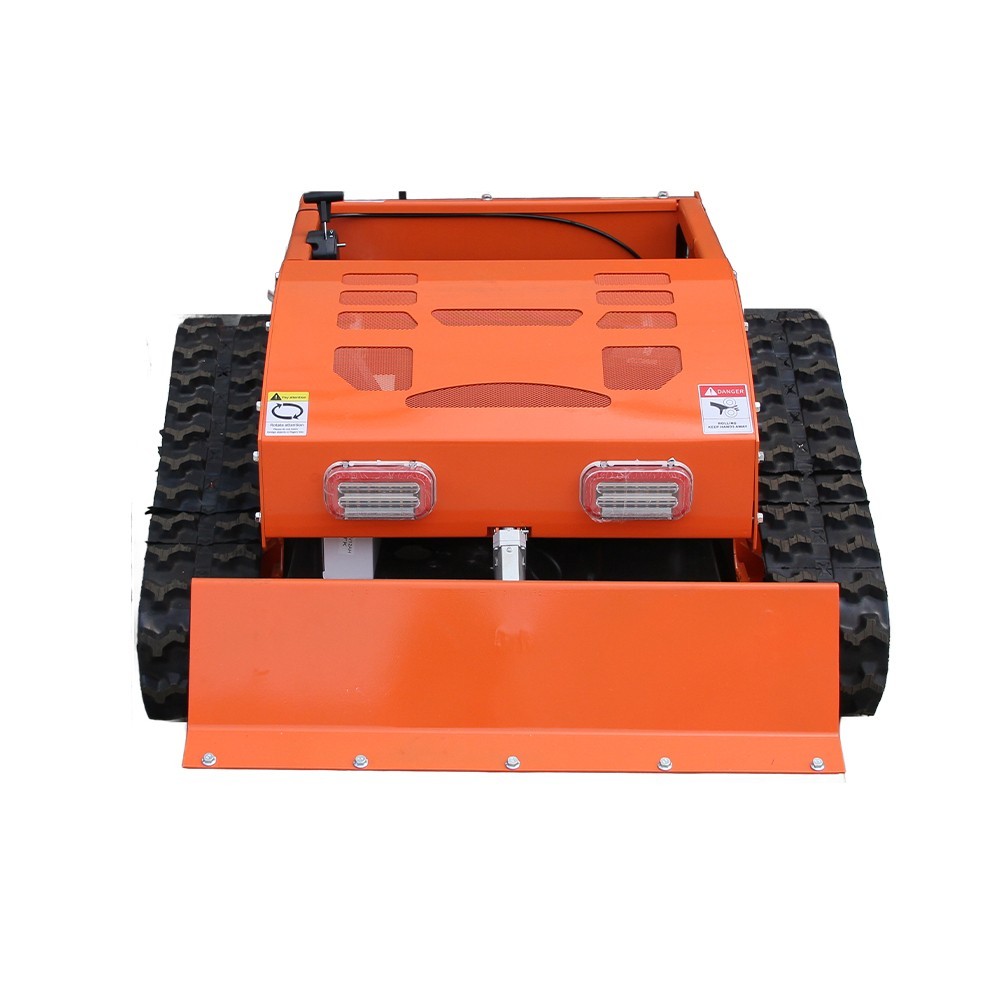 9HP Remote Lawn Mower with Snow Shovel Control Lawn Mower Electric Start EPA USA