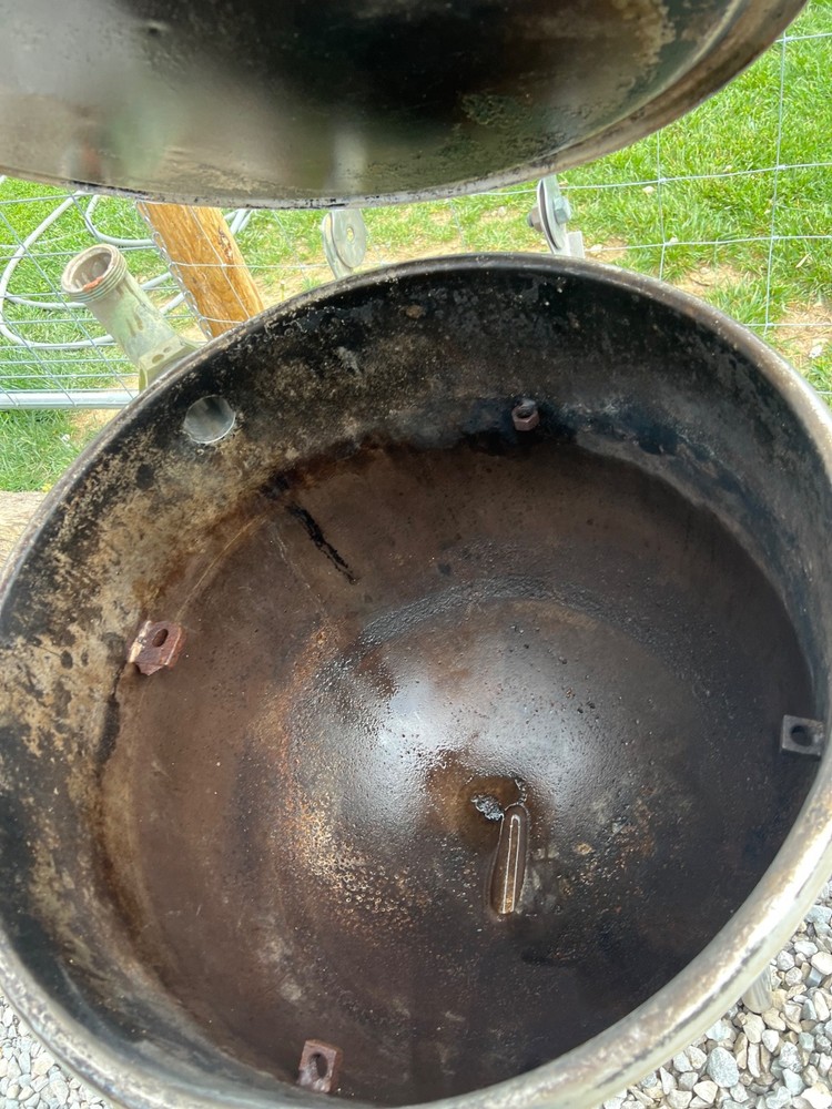 1951 Navy Standard steam jacketed kettle 30 gallon