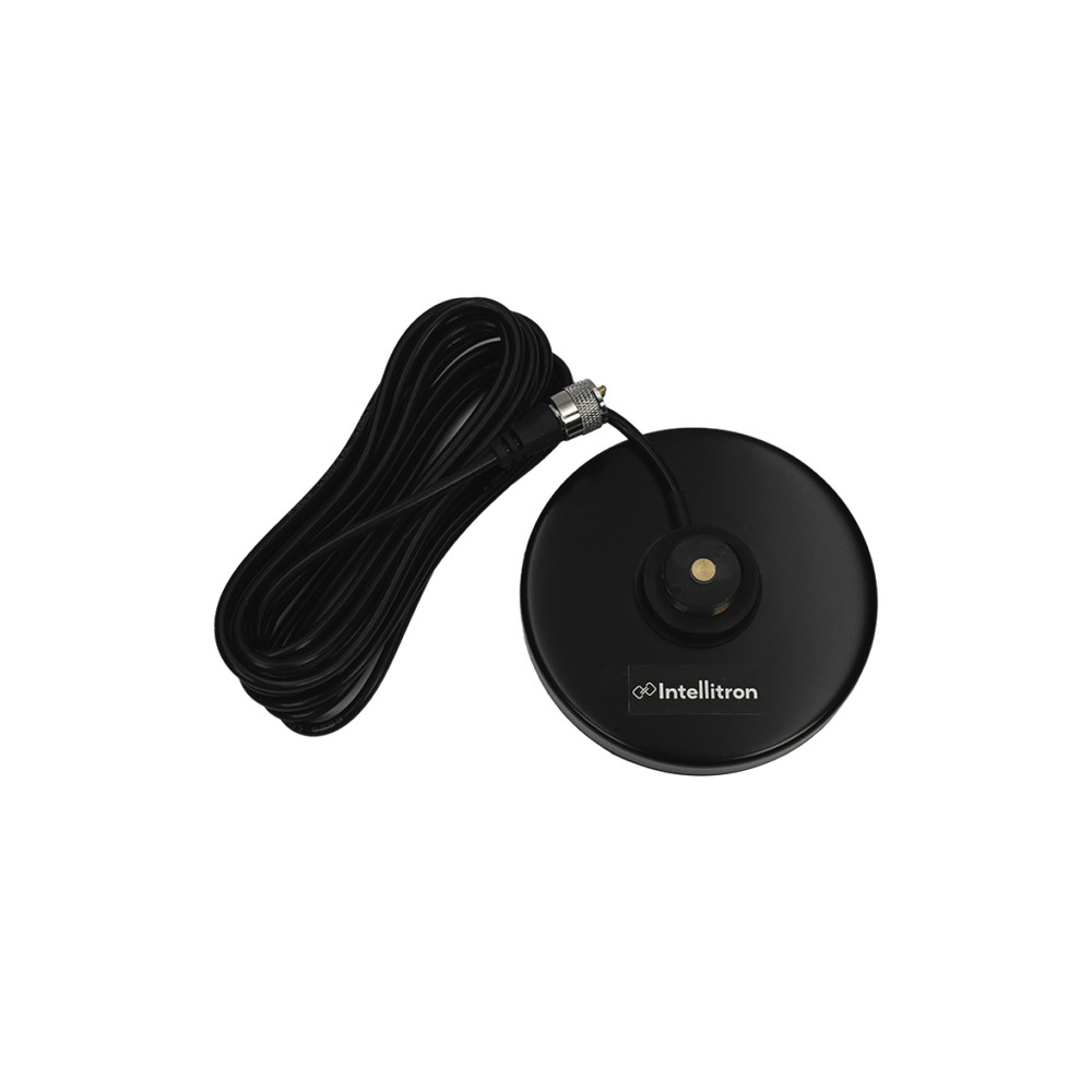 Intellitron MM-2105M 5in Magnet Mount with NMO Connector with 17ft coax PL259