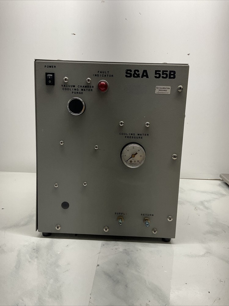 Saunders & Associates 55B Water Cooling Vacuum Chamber 220VAC