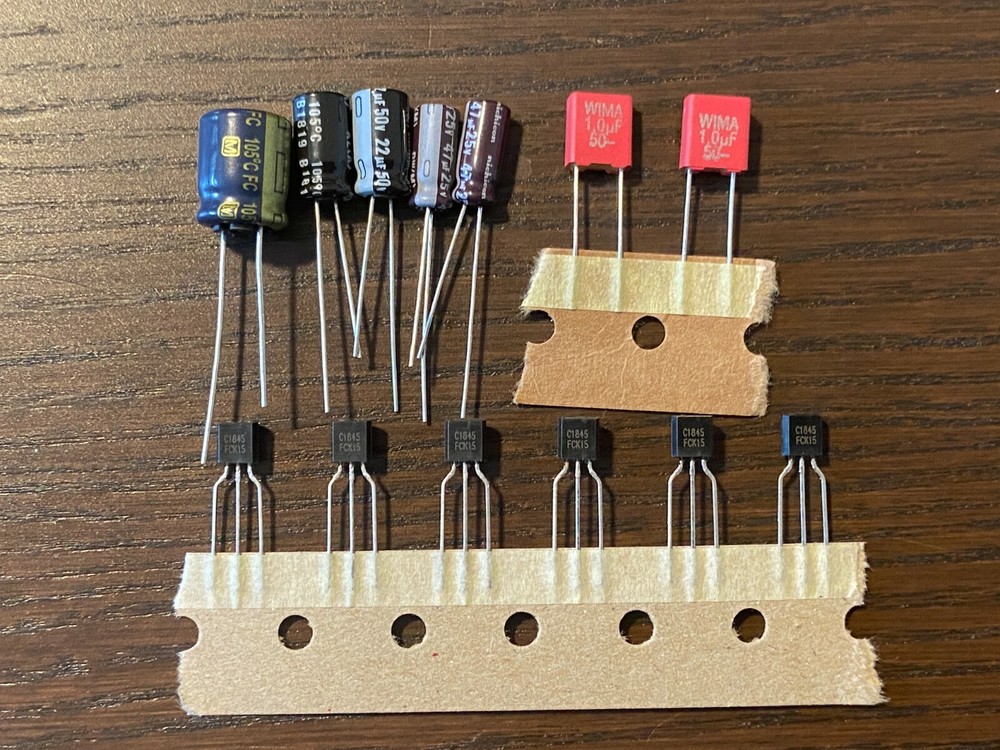 Marantz 2215 Phono Rebuild Kit P900 Board Receiver Recap Set